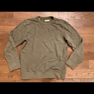 Olive Crewneck Sweater